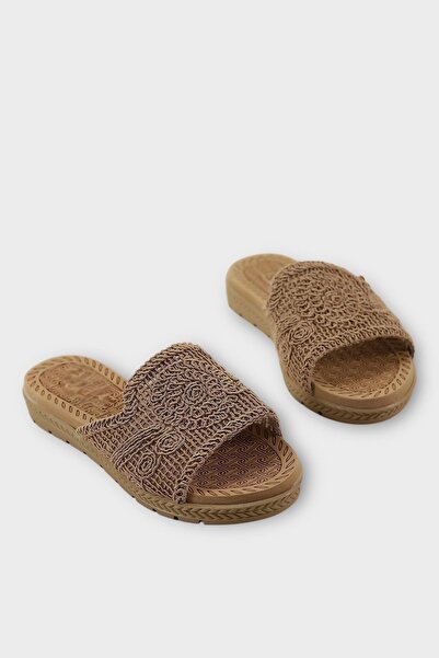 Liger Women's Braided, Daily Comfortable Slippers Mink