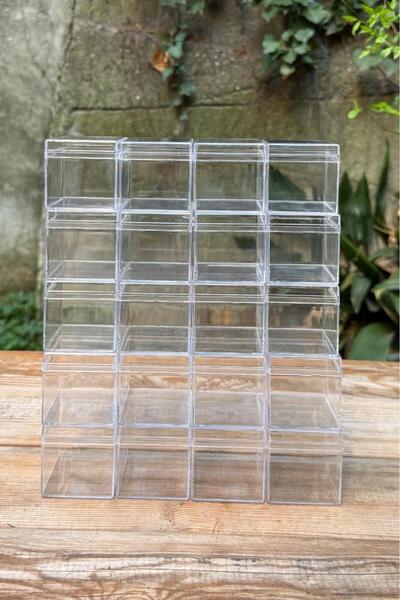 rufus concept Mika Kutu Şeffaf 5X5 cm 20 Adet