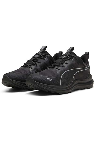 Puma 310095   Pure-Tex ®   Unisex Outdoor Sneakers - Waterproof, Black, Reflect Lite Trail Ptx
