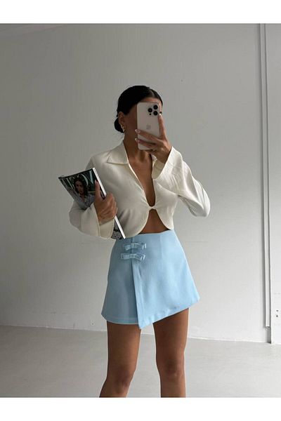 Secret Passion Lingerie Fusta mini pentru femei cu fundă de sezon nou 52202033