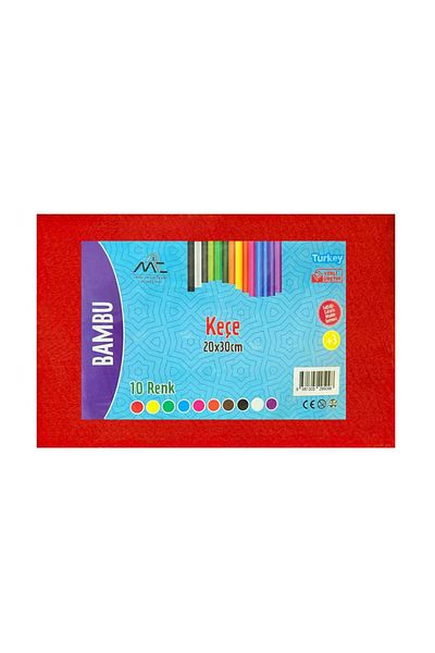 Bambu Felt 20X30 Mixed 10 Colors Package