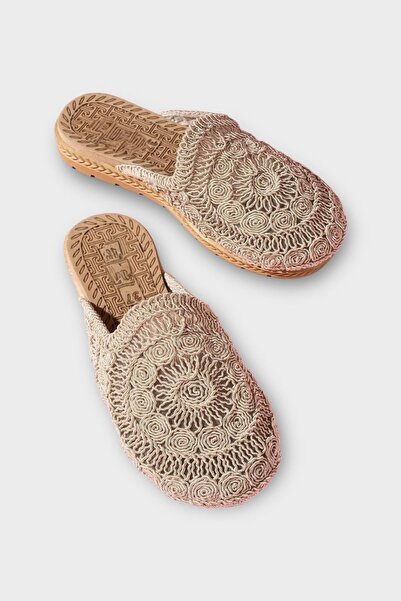 Liger Γυναικείες Πλεκτές Παντόφλες ΜΠΕΖ Μοντέλο Ρούχα