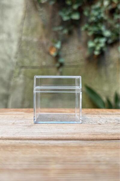 rufus concept Mika Kutu Şeffaf 4x4 cm 25 Adet