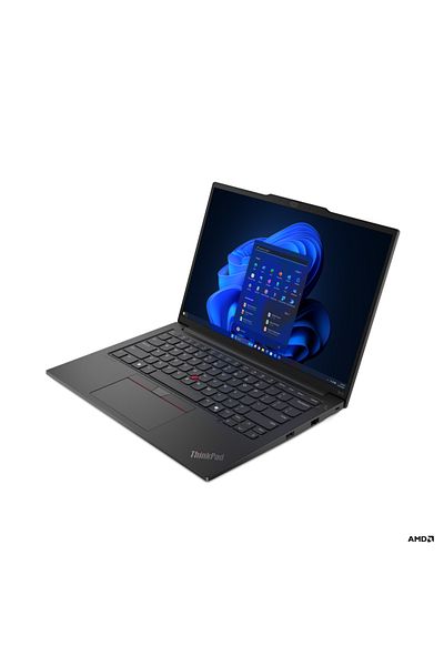 LENOVO Laptop Lenovo ThinkPad E14 Gen 6, AMD RyzenTM 7 7735HS pana la 4.75GHz, 16GB DDR5 RAM, 512GB SSD