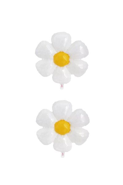 LOTUS PARTY Σετ μπαλόνι Daisy Macaron Πολύχρωμα μπαλόνια ουράνιου τόξου Τριπλό φύλλο 3 ετών
