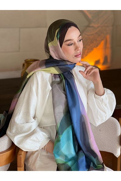 Modakaşmir شال نمط الكرمة