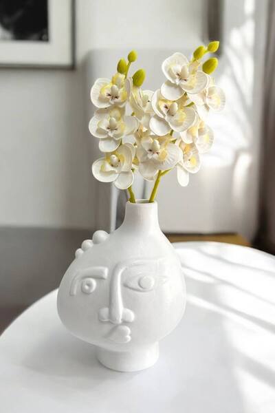 Paradise Work Vază decorativă cu față minimalistă abstractă