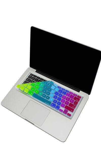 Mcstorey واقي لوحة مفاتيح Macbook Air Pro - مطبوع باللغة التركية (من الولايات المتحدة إلى TR) Dazzle