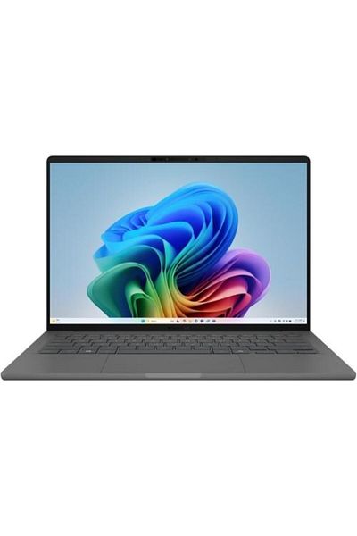 ASUS Laptop ASUS Zenbook A14 UX3407RA, Snapdragon X Elite X1E 78 100 pana la 3,4 GHz, 16 GB RAM LPDDR5X