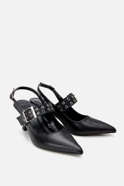 Yaya by Hotiç Black Yaya Women's Stiletto