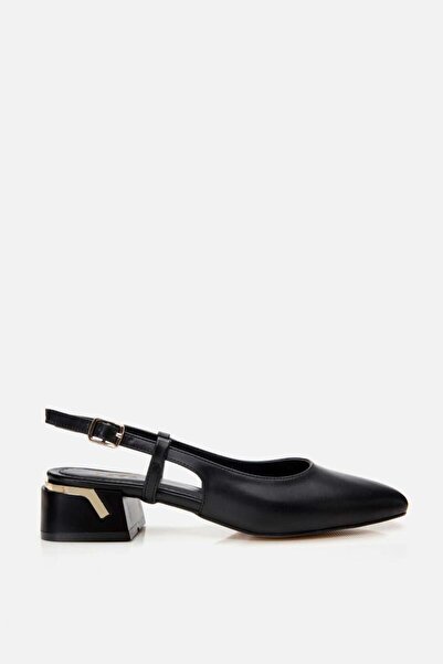 Yaya by Hotiç Siyah Klasik Topuklu Ayakkabı 01AYY308210A100