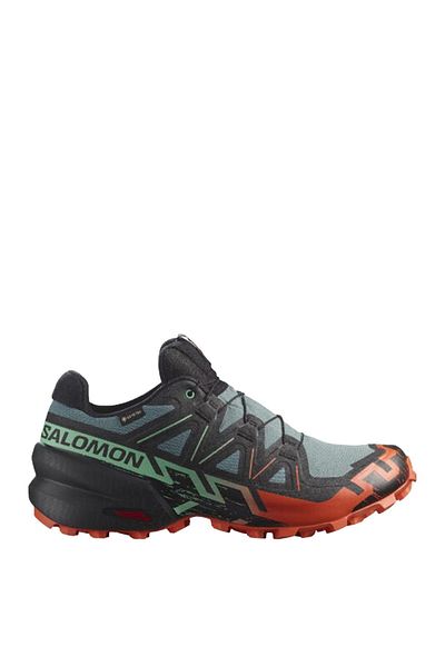 Salomon Speedcross 6 Gtx L4770130028 Ανδρικά παπούτσια εξωτερικού χώρου - Χακί-πορτοκαλί