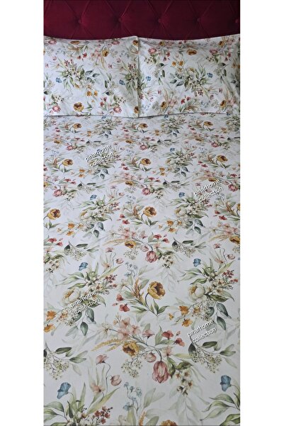 pınarhome collectıon New Season to 3D Digital Printing 100% Cotton Elastic Bed Sheets and Pillowcases Running Depth 28-30 cm