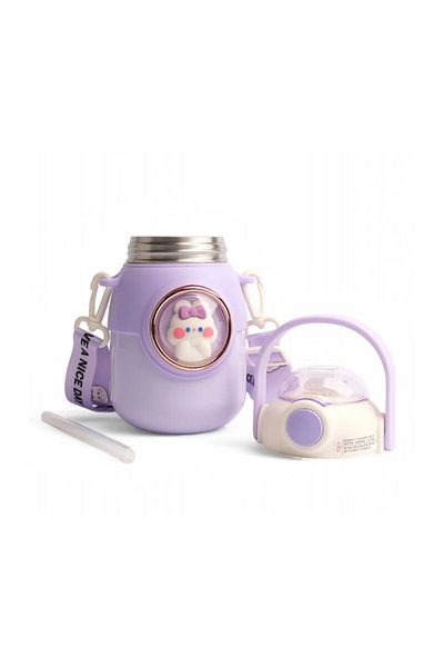 CNSZ 700ml Stainless Steel Cute Thermos Kids Bottle