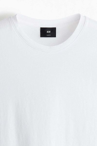 H&M Slim Fit Pima Cotton T-shirt
