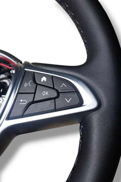 Orjinal Dacia Duster 2 XJD uyumlu Deri Direksiyon Simidi