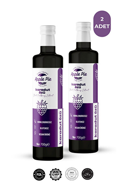 applepiefoods Karadut Özü 2 Adet