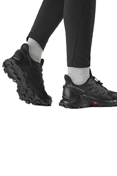 Salomon Süpercross 4 L41736200 Outdoor TrailRunning Patika Unisex Koşu Ayakkabısı SİYAH