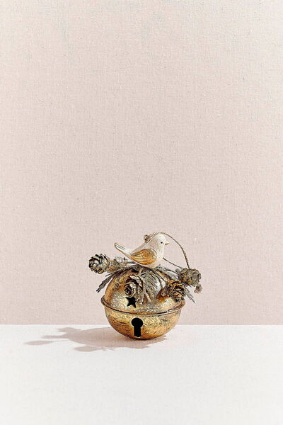 Paşabahçe Jingle Bird Metal Zil Gold