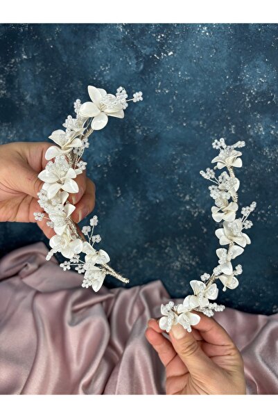 Hayalperest boncuk Mineli 2 Piece Design Magic Crown Bridal Accessory