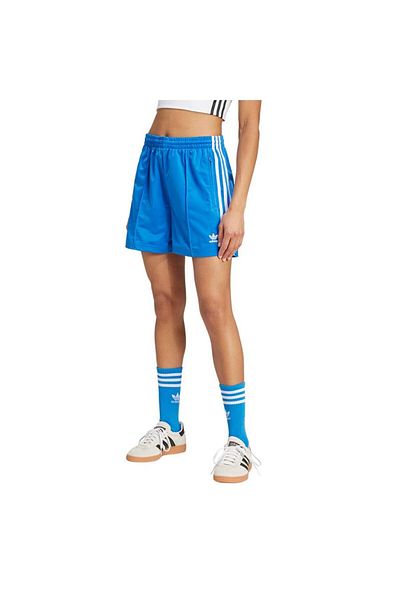 adidas Pantaloni scurți albaștri de damă Firebird Sho Jd0817