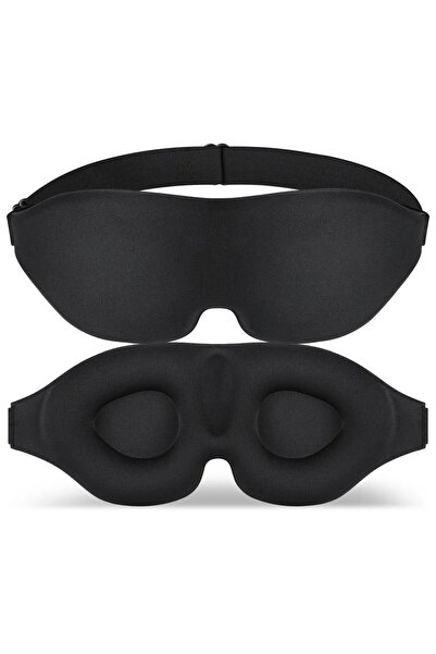 OEM Μάσκα Ύπνου, 3D Premium, Arvada NightShade, Σφουγγάρι Αργής Επανάστασης, Εξαιρετικά Λεπτή, 24,5x9,5