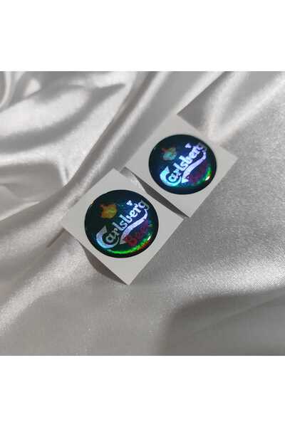 CEBECİOTO كارلزبيرك الهولوغرام قطرة لوحة مقياس 2 قطعة ملصق ملحقات السيارات وا...