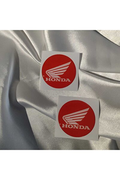 CEBECİOTO ملصق هوندا ريد داملا مقاس 5 × 5 مكون من قطعتين ملصق ملحقات المحرك