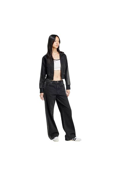 adidas Γυναικείο Μαύρο Φούτερ Τζιν 3s Pant Jd3109