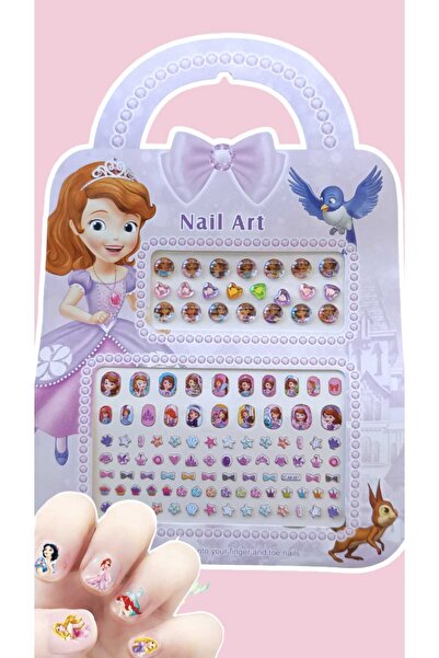 Eva&Rose Prenses Çocuk Takma Tırnak Sticker Çocuklar Için Takma Tırnak vücut ...