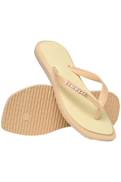 Havaianas Papuci de damă Top Square Fusion Gold
