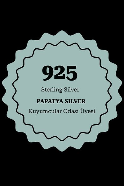 Papatya Silver Steel White-yellow Hoop Earrings
