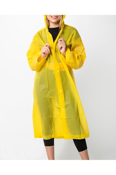 Boldy Unisex Oversize Raincoat - with Door - Snap - Raincoat