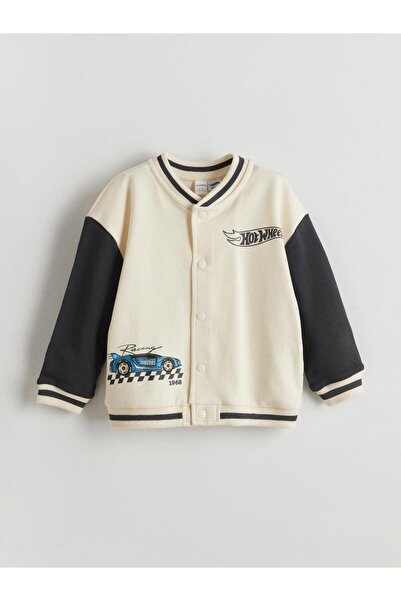 LC Waikiki Peak New Season Printed Boys' College Jacket