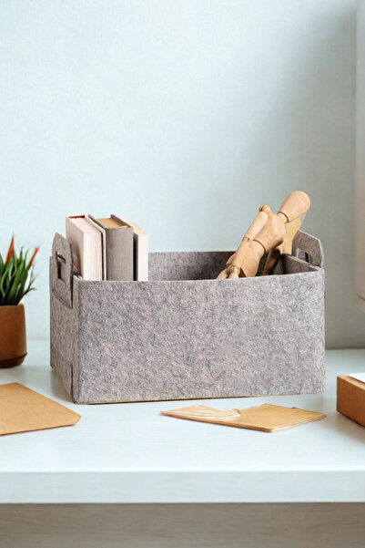 Woys Bags منظم غسيل خزانة من اللباد باللون الرمادي لغرفة الأطفال - سلة تخزين ...