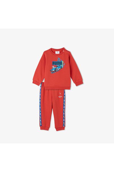 Puma X Hot Wheels Kids Red Tracksuit Set