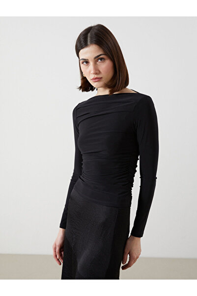 LC Waikiki Γυναικείο κορμάκι Boat Neck