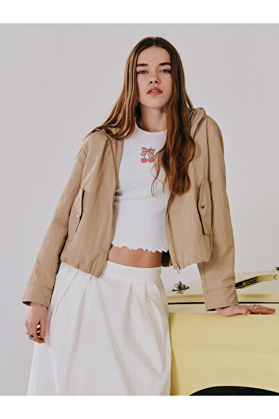 LC Waikiki Crop pentru femei Nakisli Crew Neck New Season - S5GQ34Z8