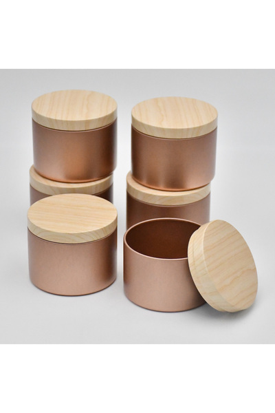 Choice علب شموع 4 أونصة/8 أونصة، 12 قطعة، حاويات شموع لصنع الشموع، برطمانات ش...