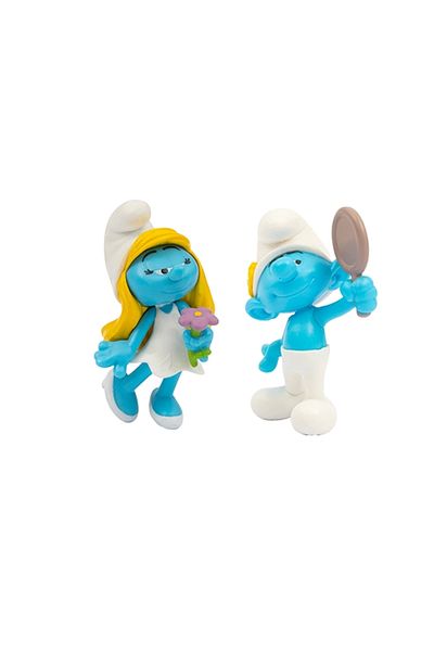 Sirinler (The Smurfs) Nessiworld السنافر حزمة مزدوجة متغيرة الألوان
