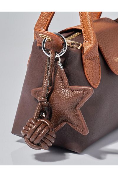 Kayra Star Figured Charm - Coffee Key