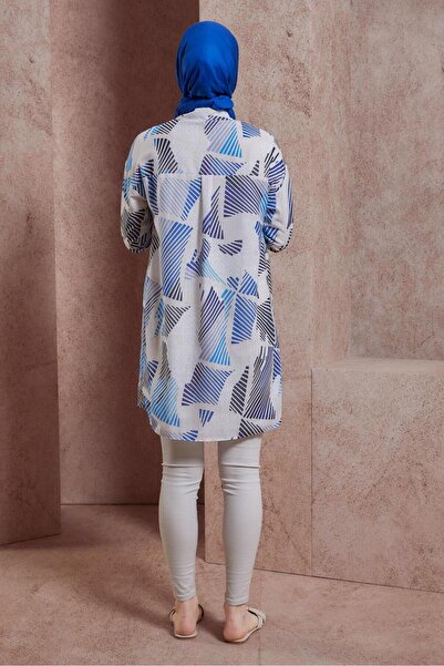 Alvina PATTERNED SHIRT TUNIC 44543