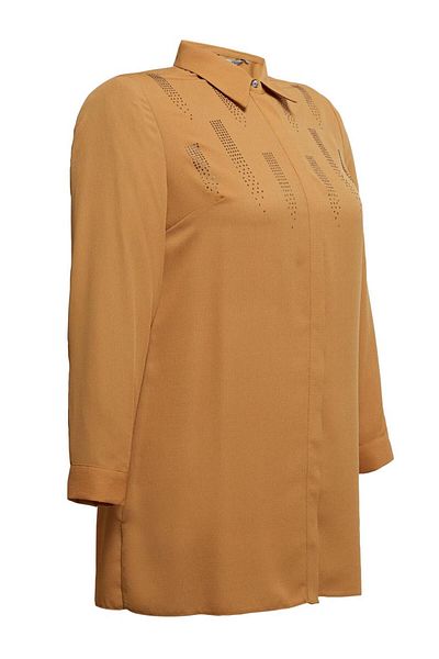Alvina Large Size Stone Detailed Tunic 20397