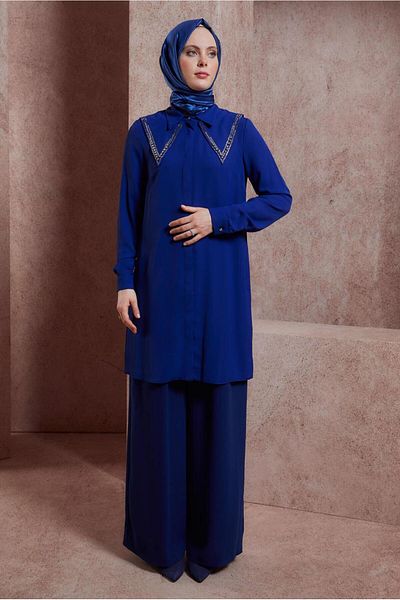 Alvina STONE PRINTED TUNIC 43920