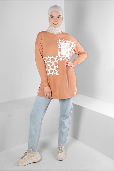 Alvina PATTERNED PRINTED TRACKSUIT TUNIC 43621