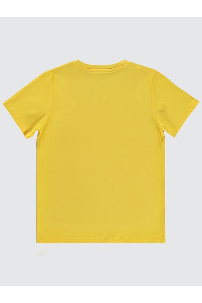 Civil Boys 10-13 Years Old Boy Yellow T-Shirt