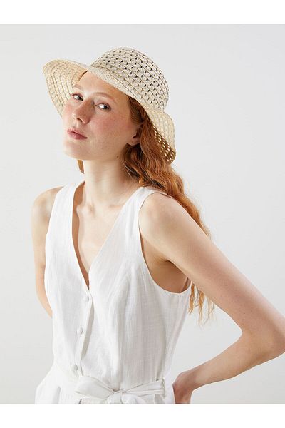 LC Waikiki Lcwk Straw Women's Fedora Hat