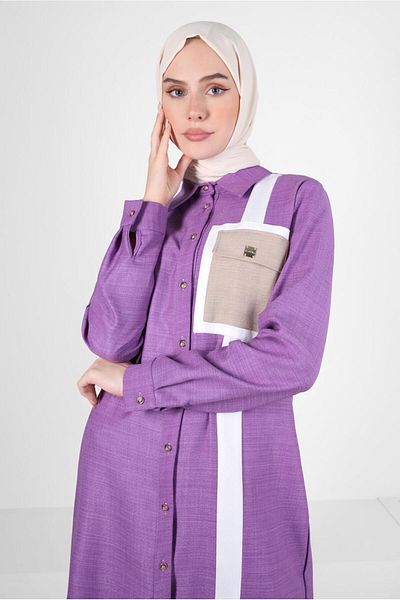 Alvina STRIP DETAILED TUNIC 44132