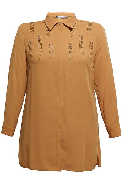Alvina Large Size Stone Detailed Tunic 20397
