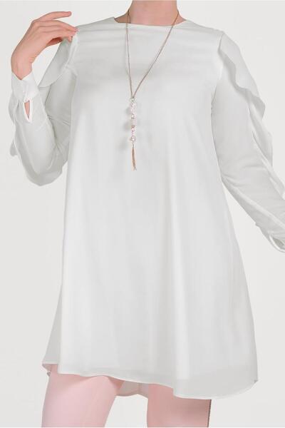 Alvina Tunic with Sleeves Frill 40565
